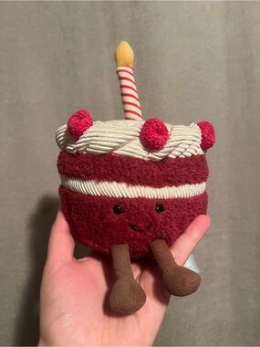 Jellycat Velvet Cake BNWT